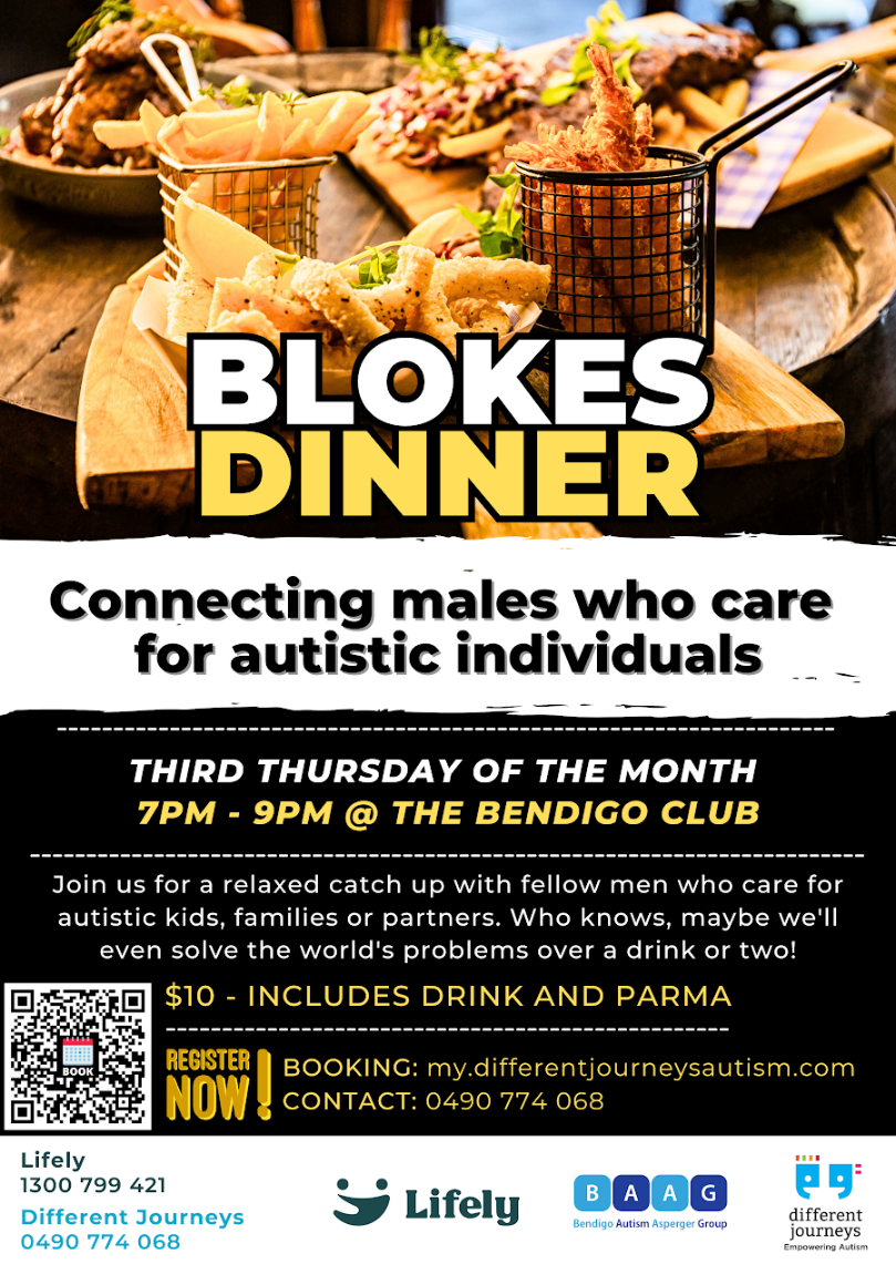 Bendigo Blokes flyer