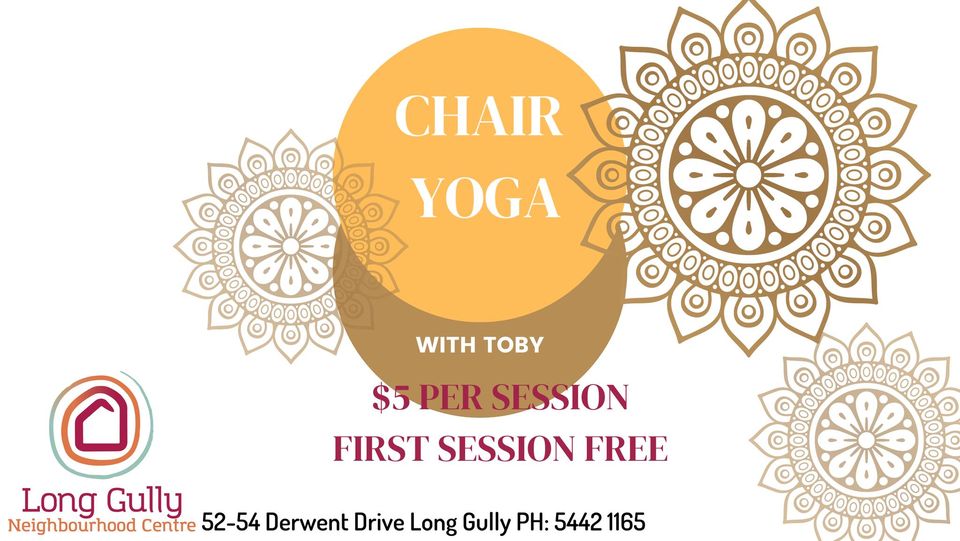 Chair Yoga flyer