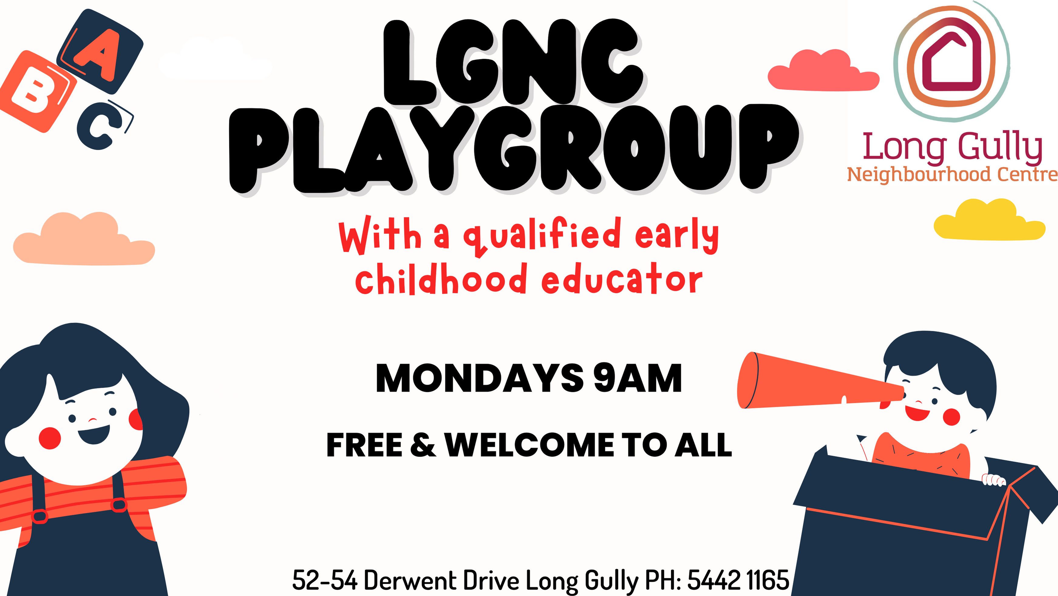 Playgroup flyer