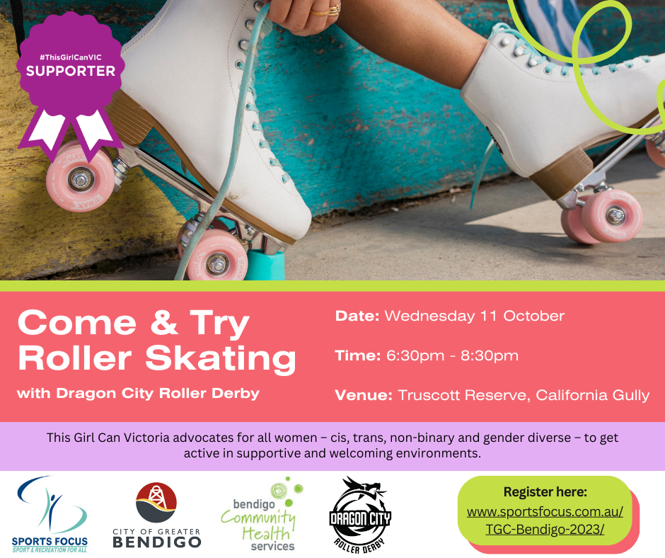 Roller skating flyer
