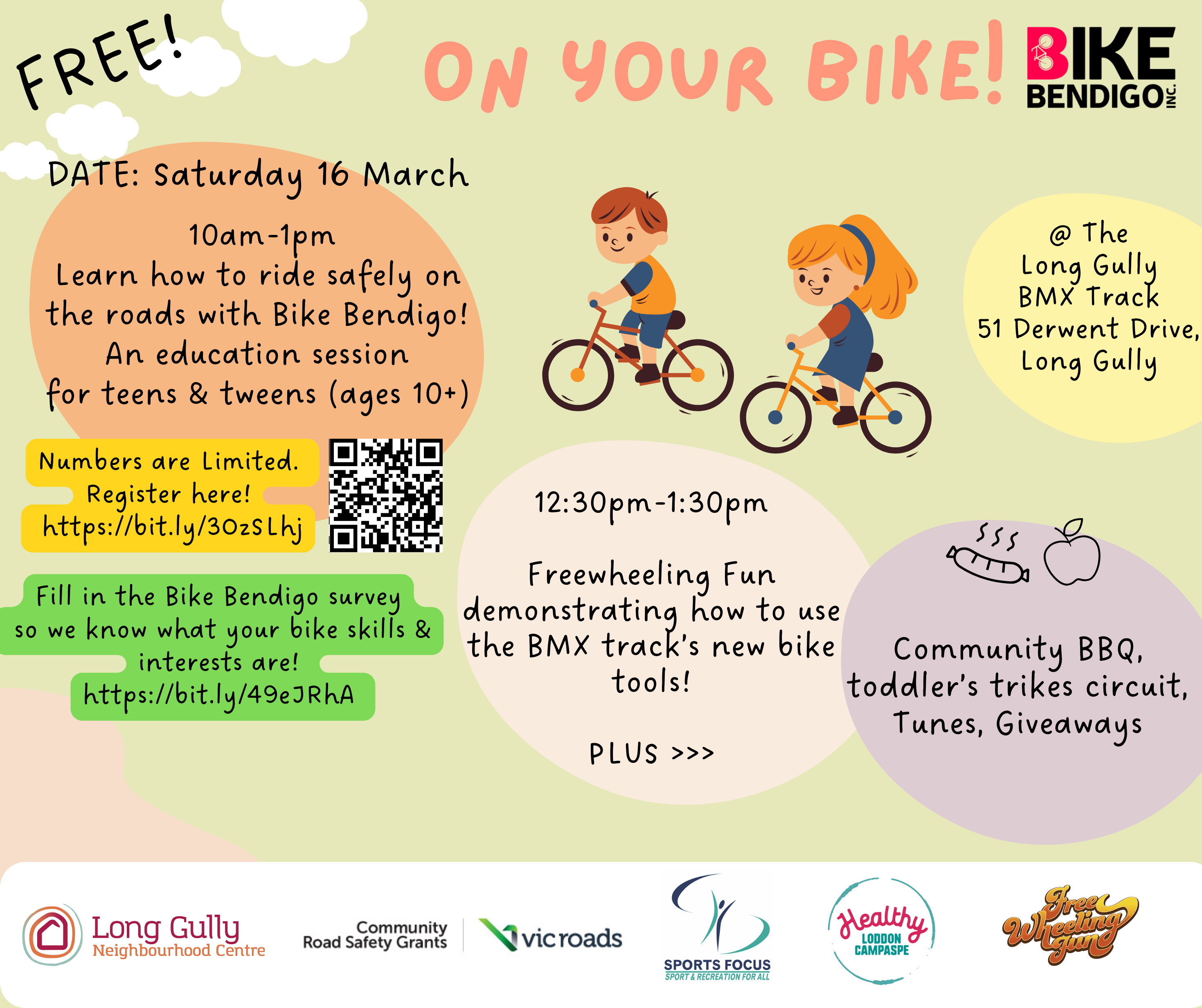 On Your Bike workshop flyer