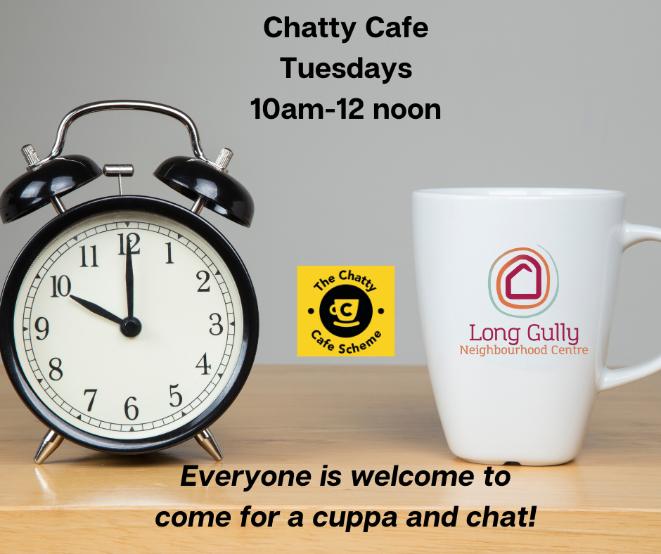 Chatty Cafe flyer